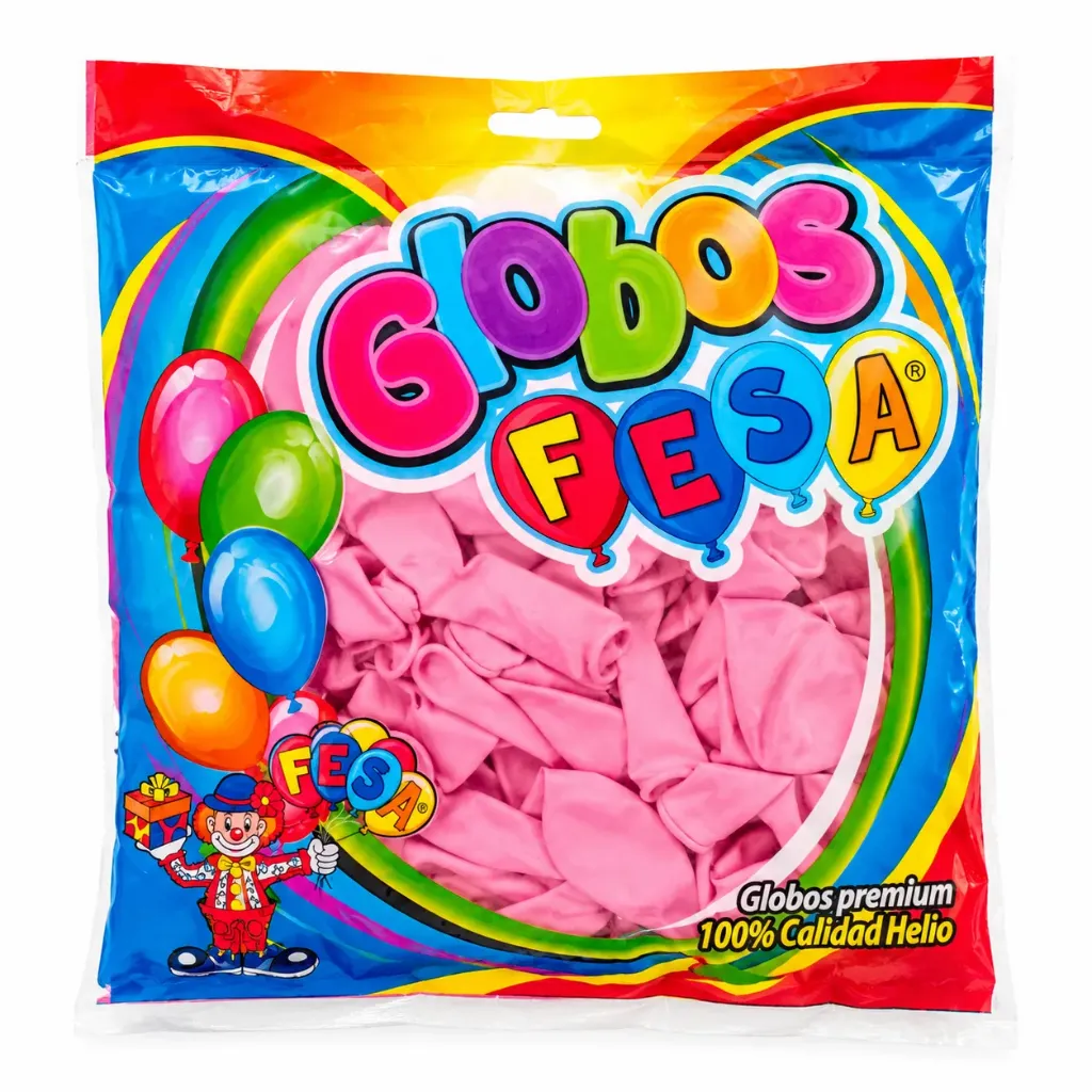 Globo de látex fesa — bolsa con 50
