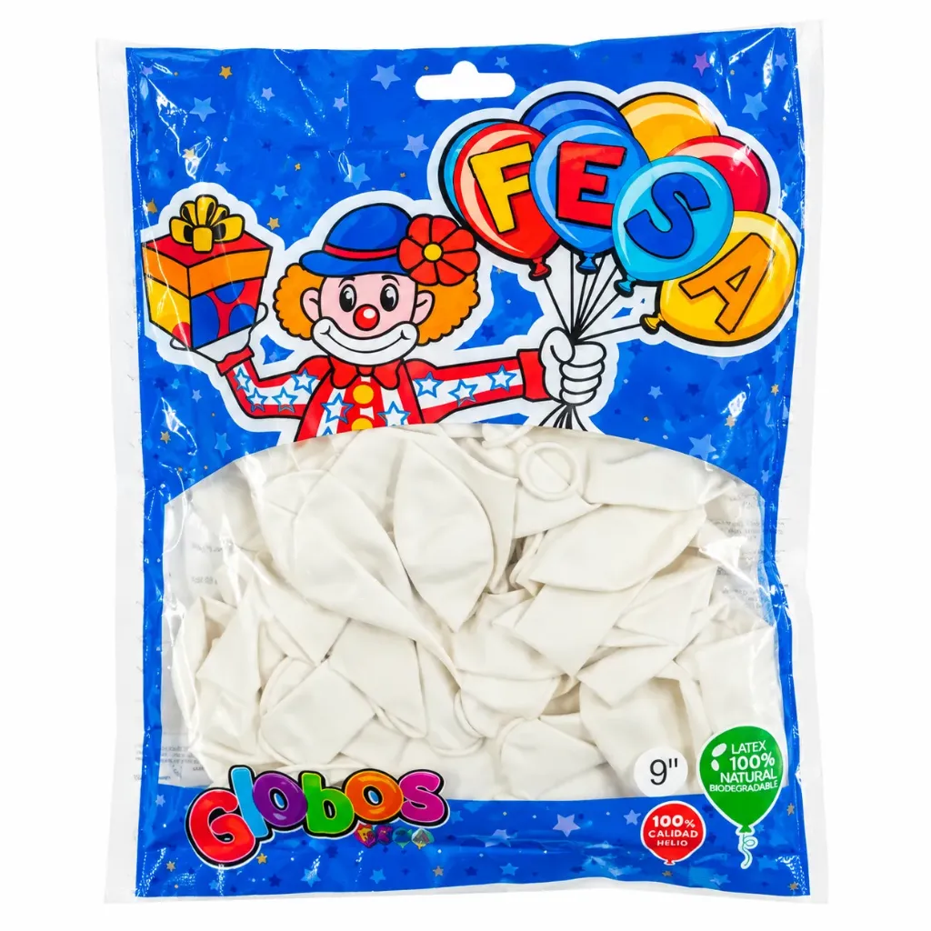 Globo de látex fesa — bolsa con 50
